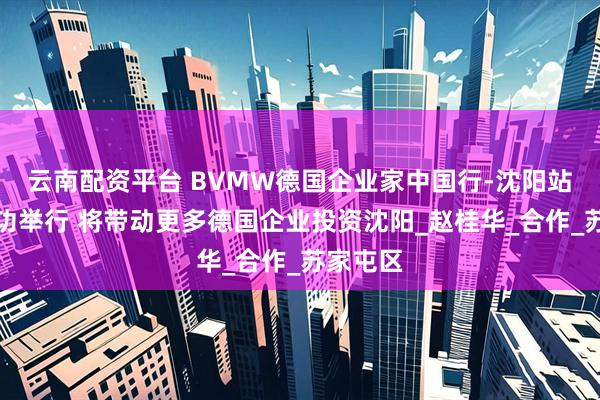 云南配资平台 BVMW德国企业家中国行-沈阳站活动成功举行 将带动更多德国企业投资沈阳_赵桂华_合作_苏家屯区